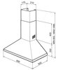 Okap SMEG KSED65PE Kremowy Szerokość [cm] 60