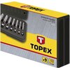 Zestaw wycinaków do otworów TOPEX 03A490 3 - 12 mm (9 szt.) Liczba sztuk w opakowaniu 9