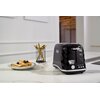 Toster DELONGHI Brillante CTJ 2103.BK Funkcje dodatkowe Regulacja stopnia przyrumienienia