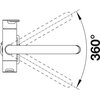 Bateria BLANCO Trima 520840 Chrom Rodzaj baterii Dwudźwigniowa