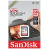Karta pamięci SANDISK Ultra SDXC 64GB Adapter w zestawie Nie