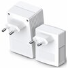 Powerline TP-LINK TL-WPA4220KIT 600 Mb/s, Zasięg 300 m Przyciski Parowania