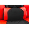Fotel GENESIS Nitro 330 Czarno-czerwony Rekomendowany wzrost [cm] 150 - 170