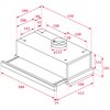 Okap TEKA TL1-52 40474400 Srebrny 304m3/h 65dB klasa D Automatyczne wyłączanie Szerokość [cm] 50