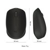 Mysz LOGITECH M171 910-004424 Programowalne przyciski Nie