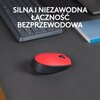 Mysz LOGITECH M171 Czerwony Rozdzielczość 1000 dpi