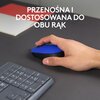 Mysz LOGITECH M171 Niebieski Komunikacja z komputerem Bezprzewodowa