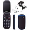 Telefon MAXCOM MM818 Czarno-niebieski Wyświetlacz 2.4", 320 x 240px, TFT