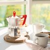 Kawiarka PEDRINI Kaffettiera 9 TZ Srebrny 360 ml Kolor Srebrny