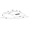 Okap AKPO WK-7 K glass 60 Czarny/czarne szkło 281.8m3/h 70dB klasa C Szerokość [cm] 60