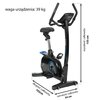 Rower elektromagnetyczny HMS Premium M1844-i Rodzaj oporu Elektromagnetyczny