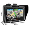 Nawigacja samochodowa i motocyklowa SMART SG43 Moto 4.3" Europa Wyświetlacz [cale] 4.3