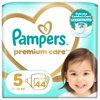 Pieluchy jednorazowe PAMPERS Premium Care 5 Junior 11-16 kg (44 sztuki) Wchłanianie wilgoci do 12 godzin