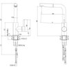 Bateria ALVEUS Siros kol.55 2090755 Beżowy/chrom Typ Stojąca