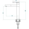 Bateria ALVEUS Zina kol.G01M 2091001 Pearl/chrom Rodzaj baterii Jednodźwigniowa