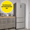 Lodówka HAIER A3FE742CMJ No frost 190.5cm Srebrna System ABT Położenie zamrażarki Na dole