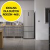 Lodówka HAIER A3FE742CMJ No frost 190.5cm Srebrna System ABT Roczne zużycie prądu 289 kWh = 332.35 zł