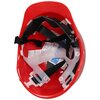 Kask ochronny DEDRA BH1091 Czerwony Pasek podbródkowy Tak