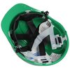 Kask ochronny DEDRA BH1095 Zielony Pasek podbródkowy Tak