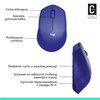 Mysz LOGITECH M330 Silent Plus Niebieski Mysz pionowa Nie
