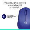 Mysz LOGITECH M330 Silent Plus Niebieski Liczba przycisków 3