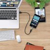 Adapter USB Typ C - Micro USB UNITEK Y-A027AGY Zastosowanie Ładowanie