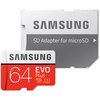 Karta pamięci SAMSUNG Evo Plus 64GB microSD MB-MC64GA/EU Klasa prędkości Klasa 10