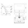 Okap SMEG KFAB75BL Czarny 797m3/h 67dB klasa A+ Szerokość [cm] 75