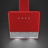 Okap SMEG KFAB75RD Czerwony 797m3/h 67dB klasa A+ Rodzaj okapu Skośny