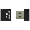 Pendrive GOODRAM UPI2 32GB, USB 2.0, Odczyt 20 Mb/s, Zapis 5 Mb/s Czarny Maksymalna prędkość odczytu [Mb/s] 20