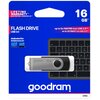 Pendrive GOODRAM UTS3 16GB, USB 3.2 Gen. 1 (USB 3.0), Odczyt 60 Mb/s, Zapis 20 Mb/s Czarny Interfejs USB 3.2 Gen. 1