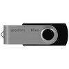 Pendrive GOODRAM UTS3 16GB, USB 3.2 Gen. 1 (USB 3.0), Odczyt 60 Mb/s, Zapis 20 Mb/s Czarny Maksymalna prędkość odczytu [Mb/s] 60