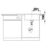 Zlewozmywak BLANCO Zenar XL 6 S Compact 523774 Antracyt Typ Wpuszczany