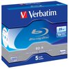 Płyta VERBATIM Hard Coat BD-R, 25 GB, 6x (5 szt.) Rodzaj nośnika BD-R