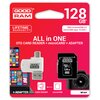 Karta pamięci GOODRAM micro SDXC 128GB All in one+ Adapter + Czytnik kart M1A4-1280R11 Adapter w zestawie Tak