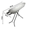 Deska do prasowania BRABANTIA 103841 Titan Oval B 124 x 38 cm Wykonanie blatu Bawełniana powłoka
