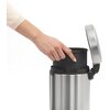 Kosz na śmieci BRABANTIA 113222 NewIcon 3L Srebny Typ Pedałowy
