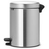 Kosz na śmieci BRABANTIA 112645 NewIcon 5L Srebrny Pojemność [l] 5