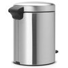 Kosz na śmieci BRABANTIA 112645 NewIcon 5L Srebrny Liczba komór 1