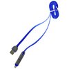 Kabel USB - Micro USB/Lightning ARKAS 1 m Długość [m] 1
