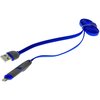 Kabel USB - Micro USB/Lightning ARKAS 1 m Gwarancja 24 miesiące