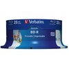 Płyta VERBATIM Printable BD-R, 25 GB, 6x (25 szt.) Rodzaj nośnika BD-R
