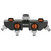 Przyłącze kranowe GARDENA z 4 wyjściami 3/4" 1" 08194-20 Gwint Wewnętrzny
