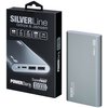 Powerbank GÖTZE & JENSEN Silver Line PZMI11G Szary 10000mAh 2xUSB USB-C Diody LED Tak