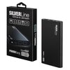 Powerbank GÖTZE & JENSEN Silver Line PZMI11K Czarny 10000mAh 2xUSB USB-C Materiał wykonania Aluminium