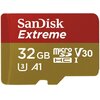 Karta pamięci SANDISK Extreme microSDHC 32GB Klasa prędkości A1