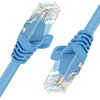 Kabel RJ-45 - RJ-45 UNITEK 3 m Y-C811ABL Niebieski Kategoria 6