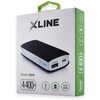 Powerbank XLINE 4400PB Czarny 4400 mAh 5W USB Pojemność nominalna [mAh] 4400