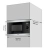Kuchenka mikrofalowa CONCEPT MTV-3125 Wymiary (GxSxW) [cm] 38.8 x 59.5 x 37.4