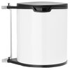 Kosz na śmieci BRABANTIA De luxe 42808 15L Biały
